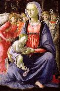 Sandro Botticelli La Vierge et l'Enfant entoures de cinq anges oil painting reproduction